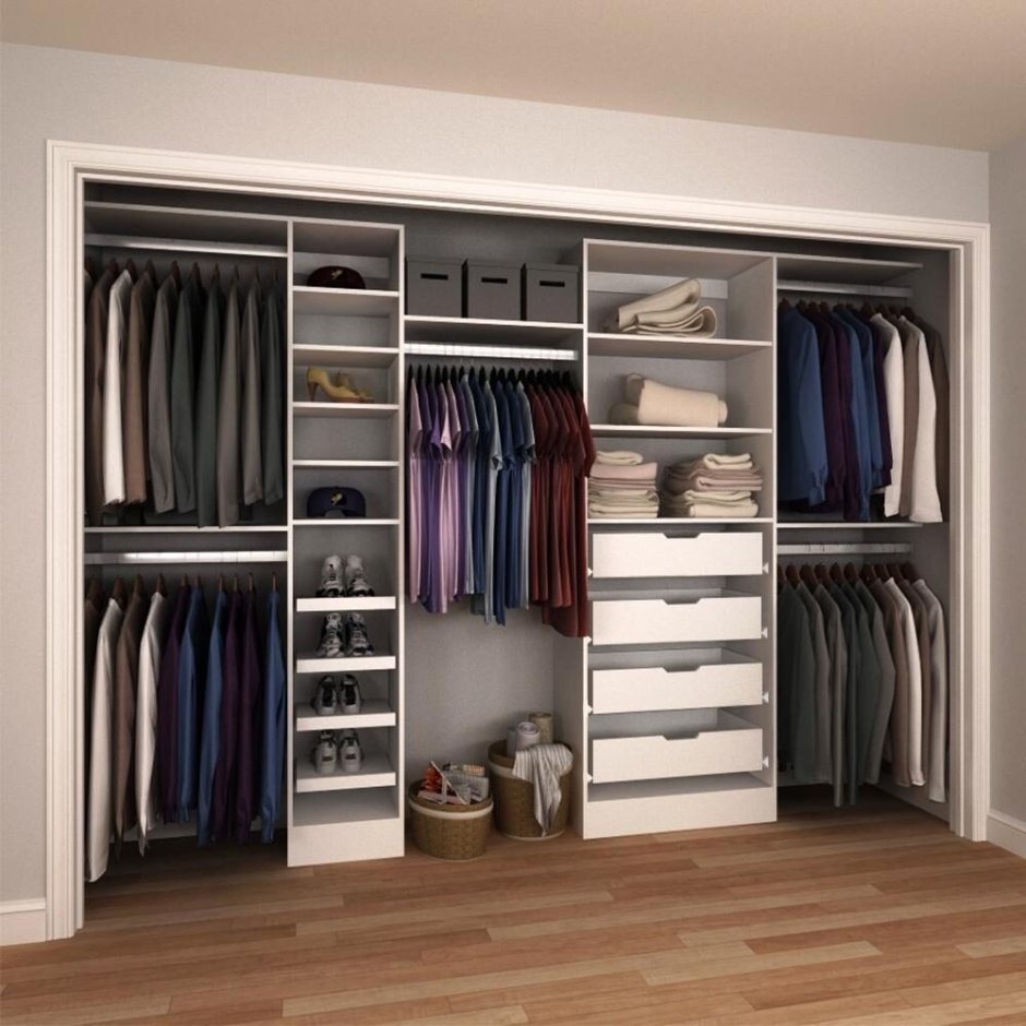 Встроенный шкаф гардероб