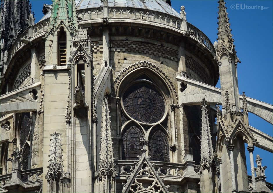 Собор Парижской Богоматери архитектура Готика