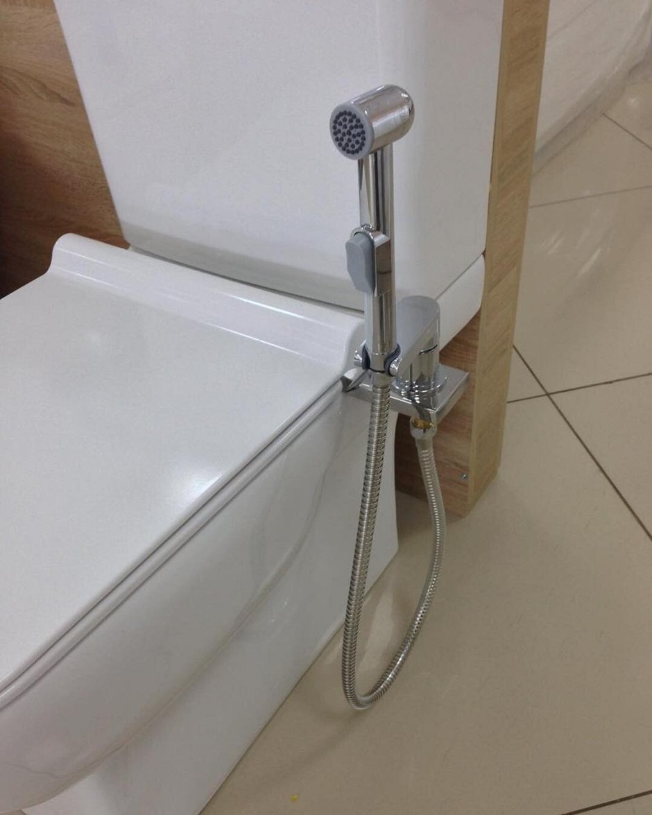 Гигиенический душ для унитаза установка высота от пола