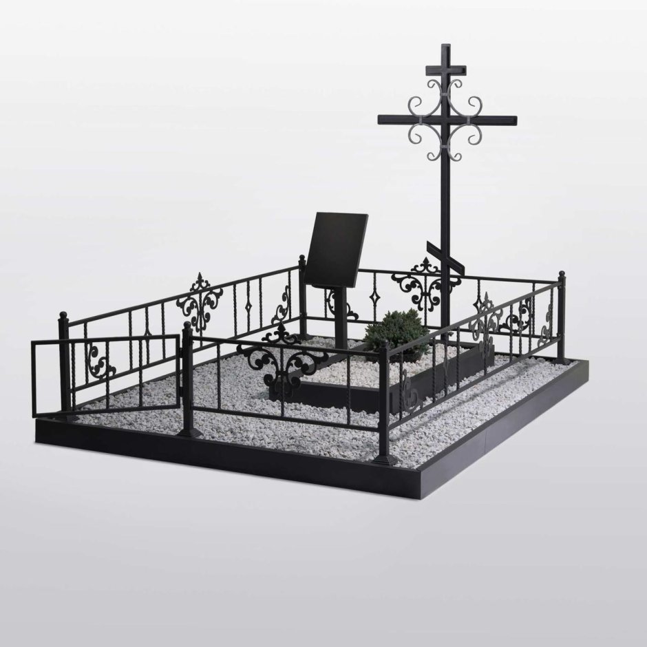 Кресты на оградку для могилы