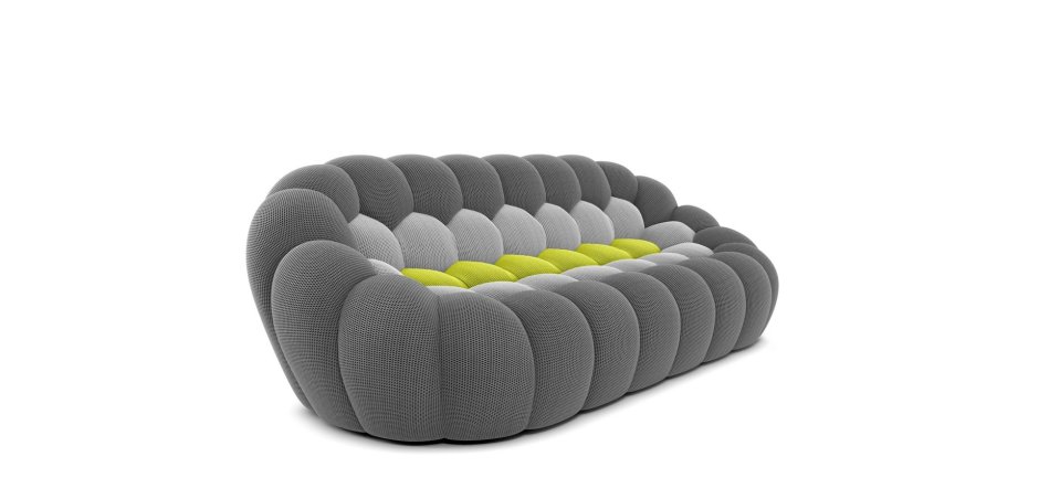 Двухцветный диван