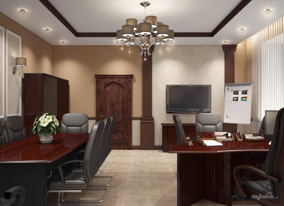 Отделка кабинета руководителя