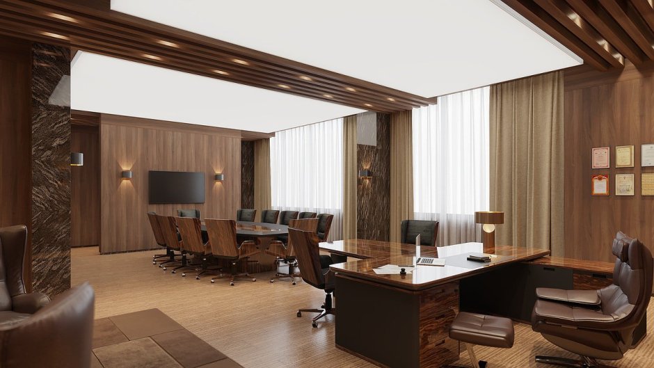 Интерьер кабинета руководителя