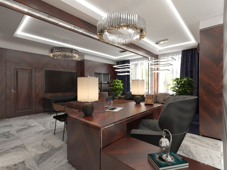 Зона отдыха в кабинете