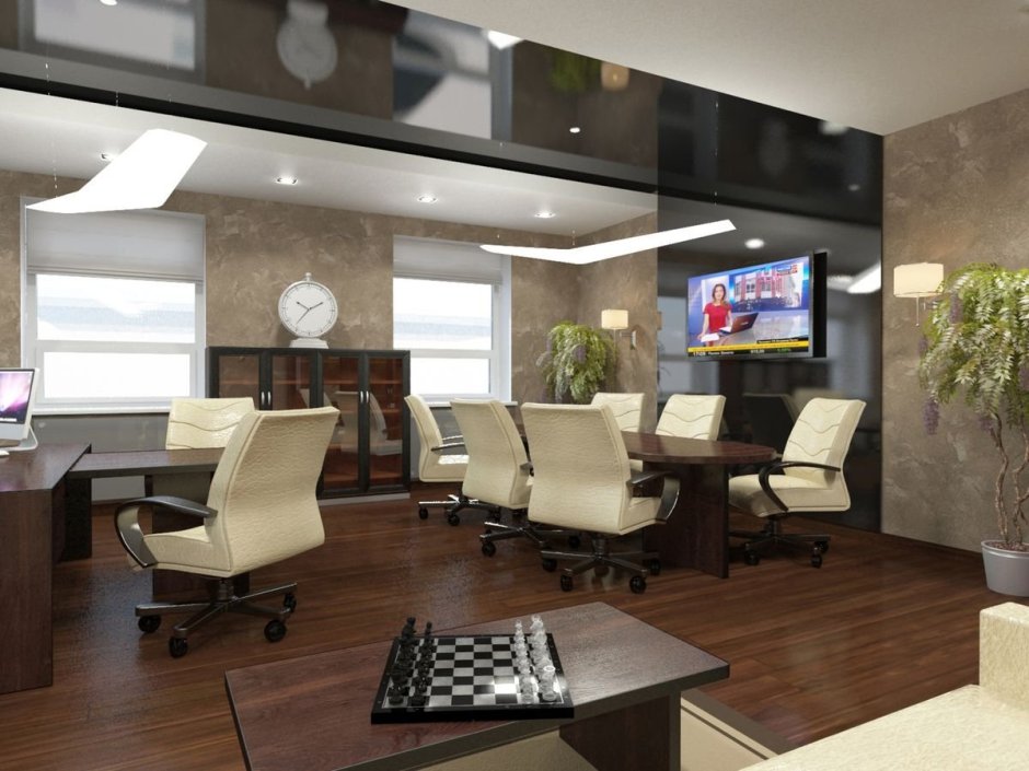 Зона отдыха в кабинете