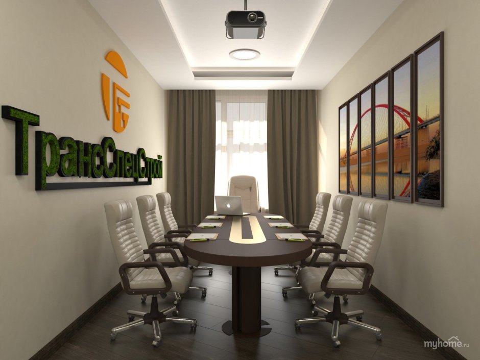 Переговорная в офисе