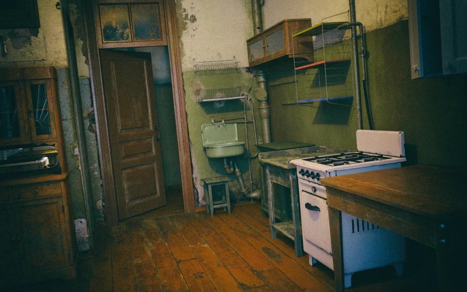Кухня в Советской квартире