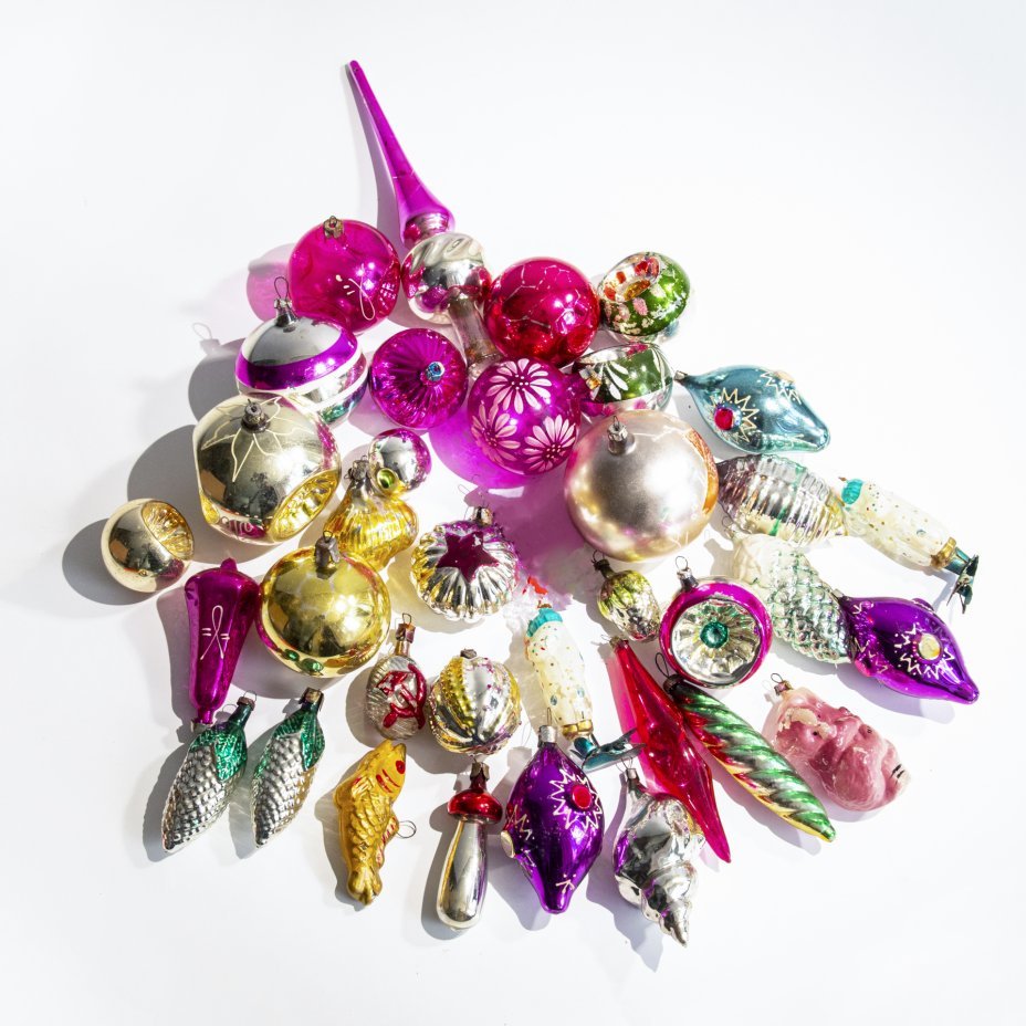 Новогодние предметы красивые