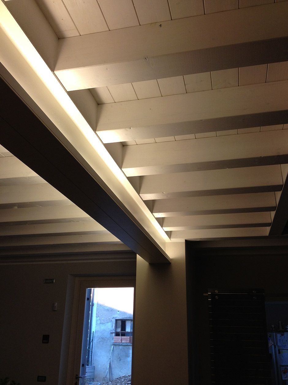 Подсветка балок