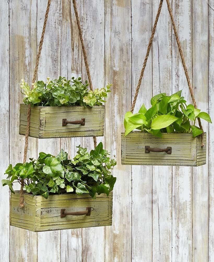 Кашпо деревянное