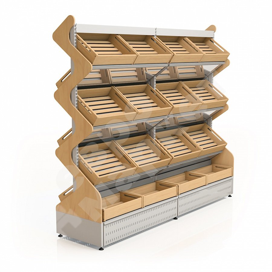 Стеллаж БТС венге