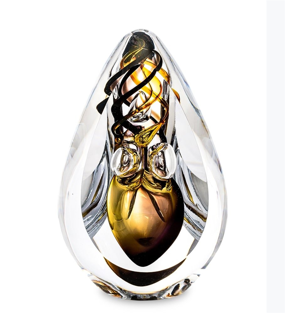 Стеклянное пресс-папье 1984