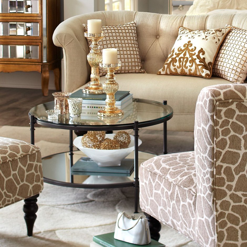 Журнальный столик Round Nesting Coffee Table