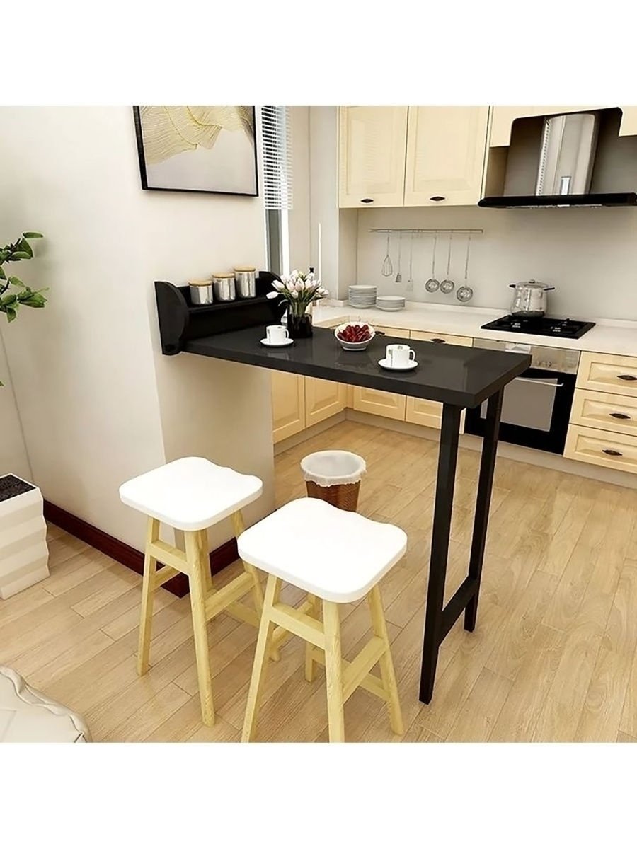 Стол с полками для кухни