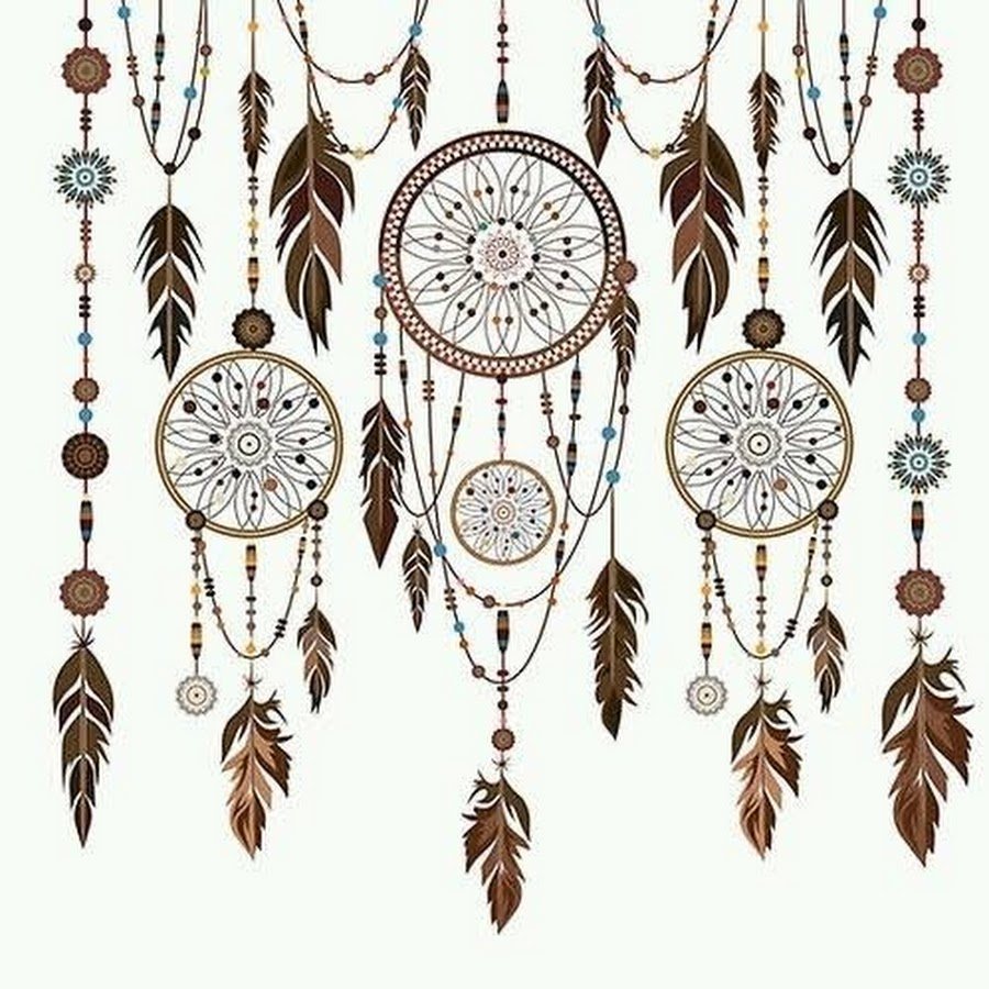 Сердечко бохо вектор