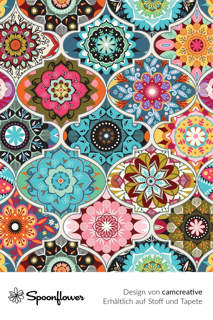 Бохо принты