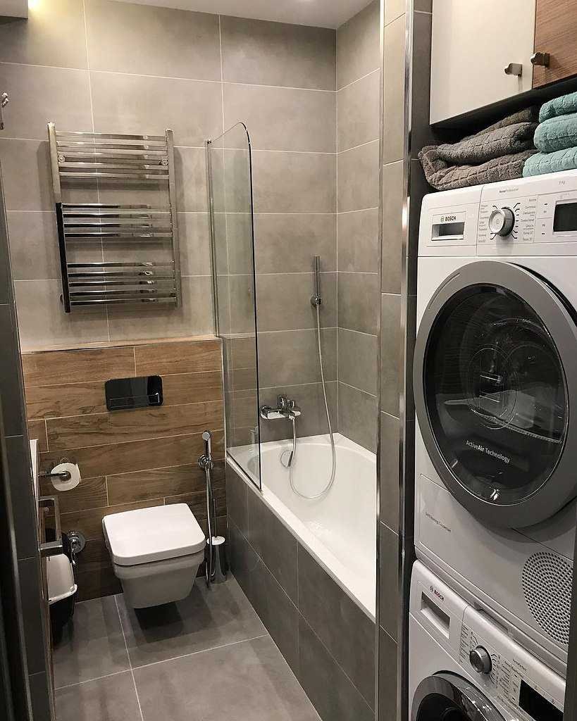 Постирочная в санузле