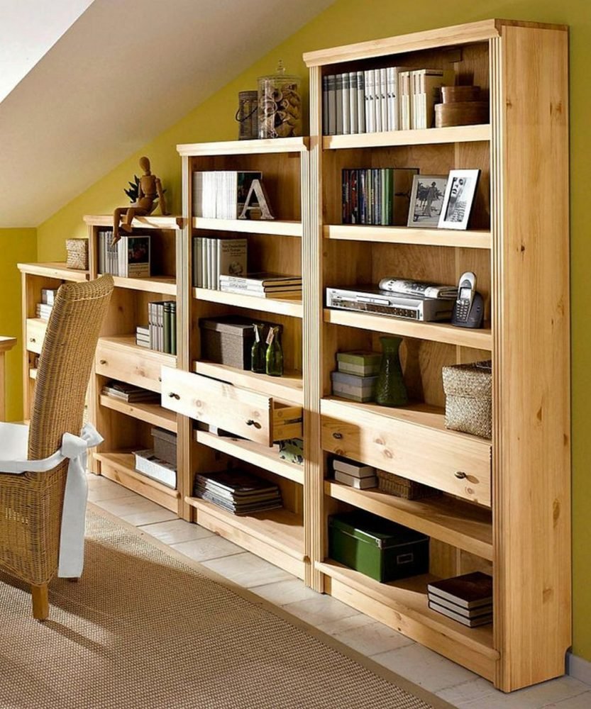 Деревянные полки