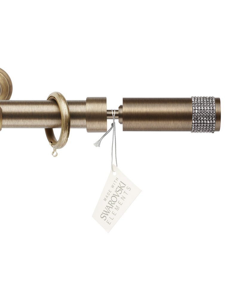 Карниз для штор "Antique Bronze" 105-190см 690-37