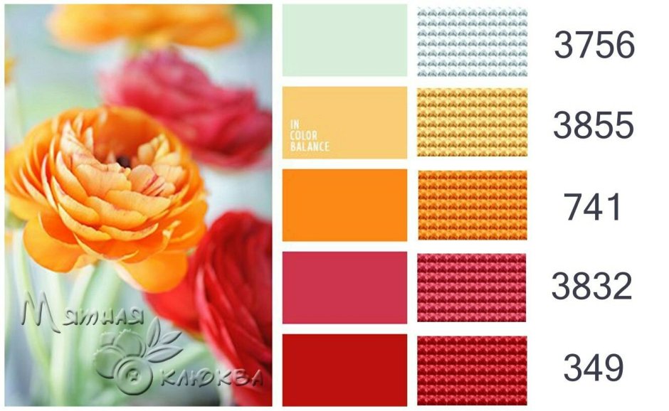 Сочетания оранжевого с другими цветами