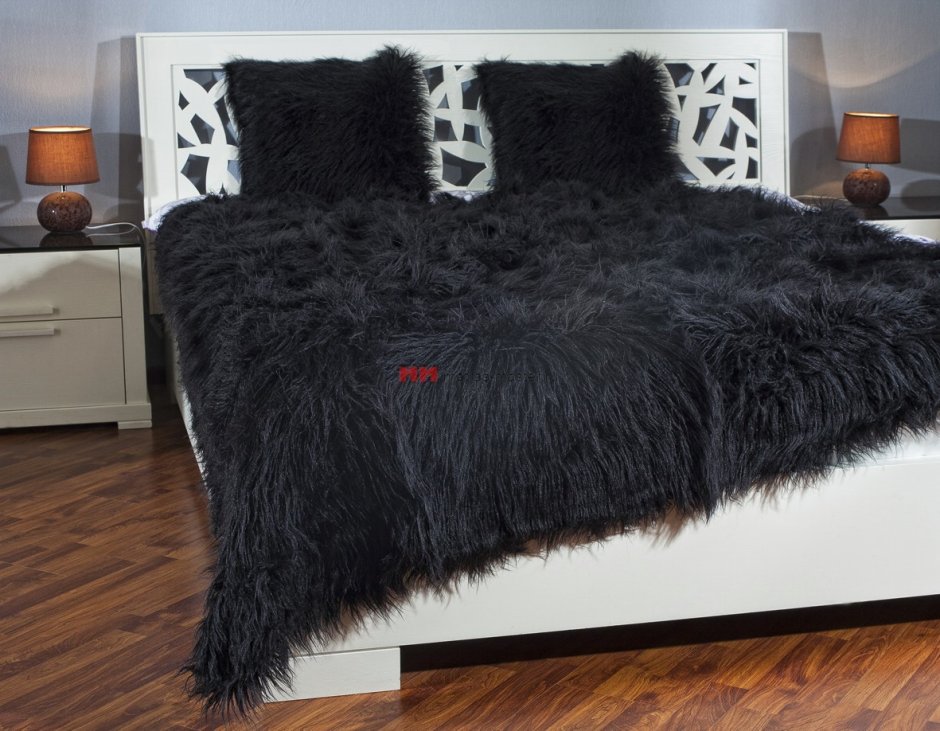 Меховое покрывало Primavelle "лама