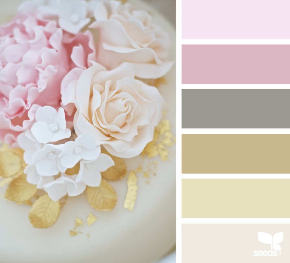 Сочетание пастельных оттенков