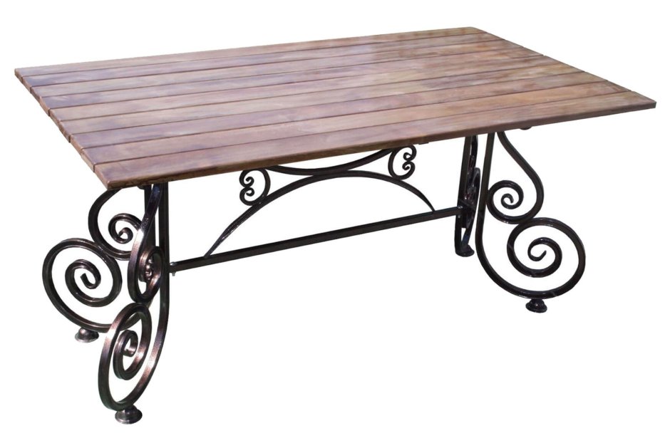 Стол садовый Лотос Протект ковка