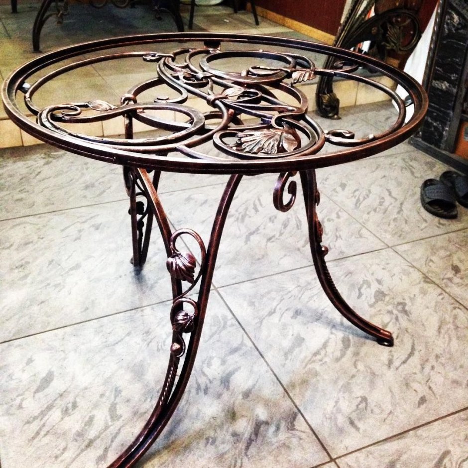 Кованная основа для стола