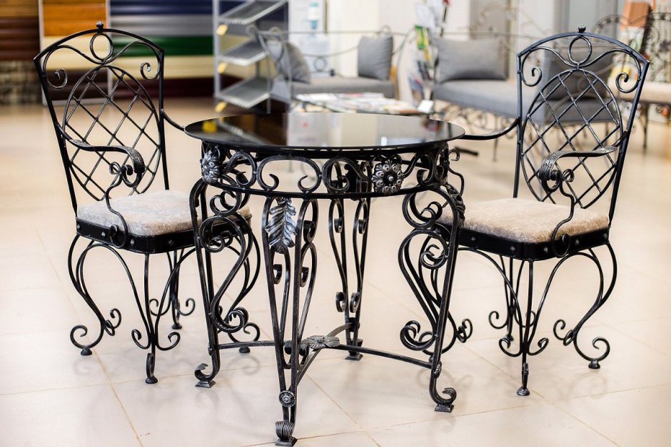 Столы из металла для дачи