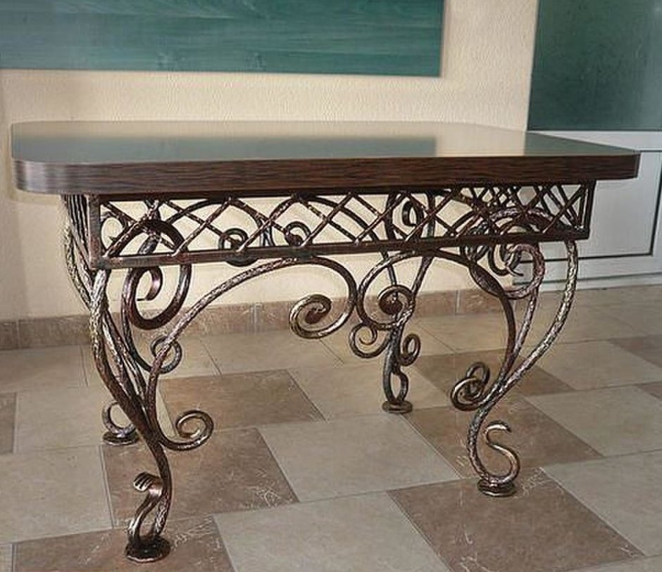 Кованый уголок на кухню