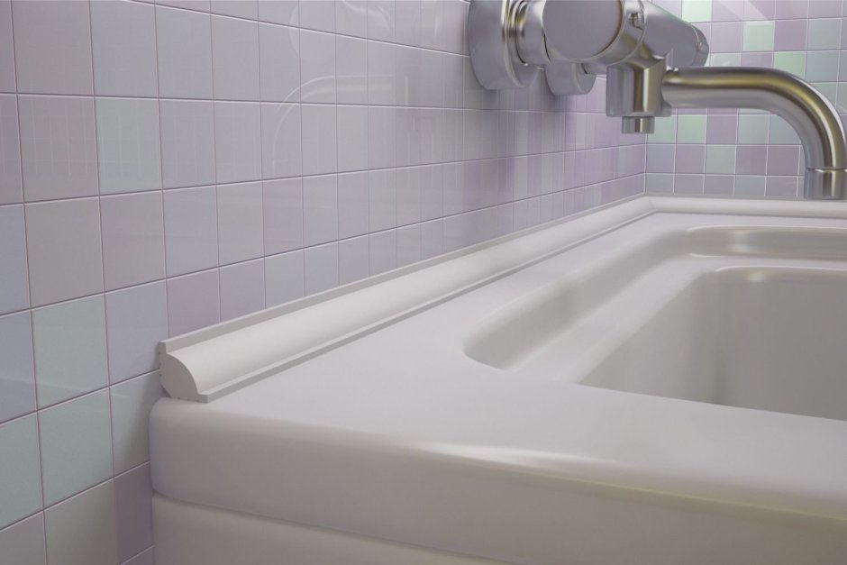 Акриловый бордюр для ванны BNV