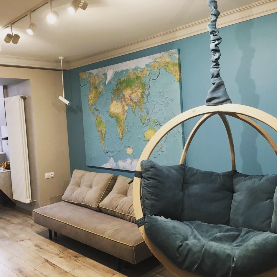 Подвесное кресло в спа