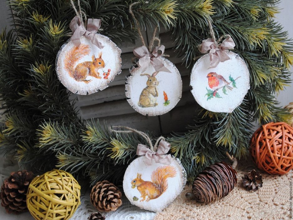 Эксклюзивные новогодние шары