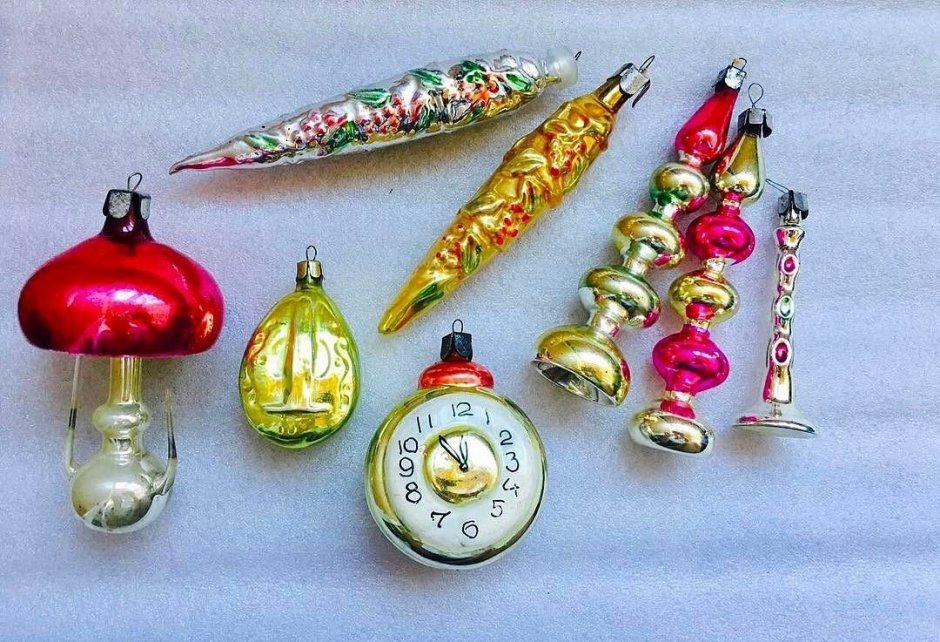 Елочные игрушки в скандинавском стиле