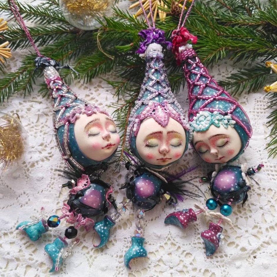 Новогодние игрушки прошлого