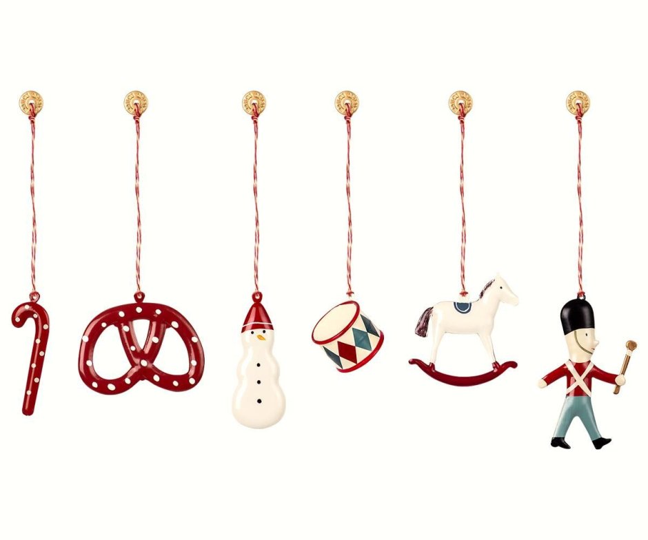 Металлические новогодние игрушки Maileg