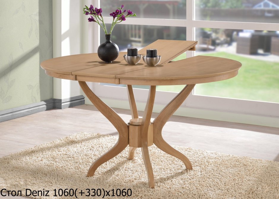 Стол 2047 дуб антик белый