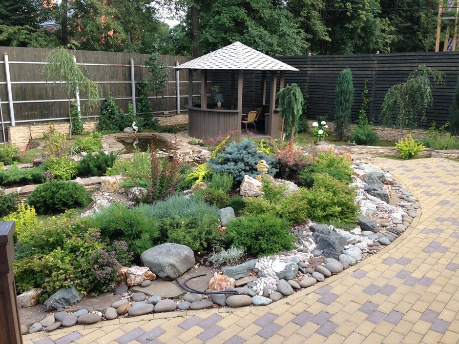 Террасированный рокарий