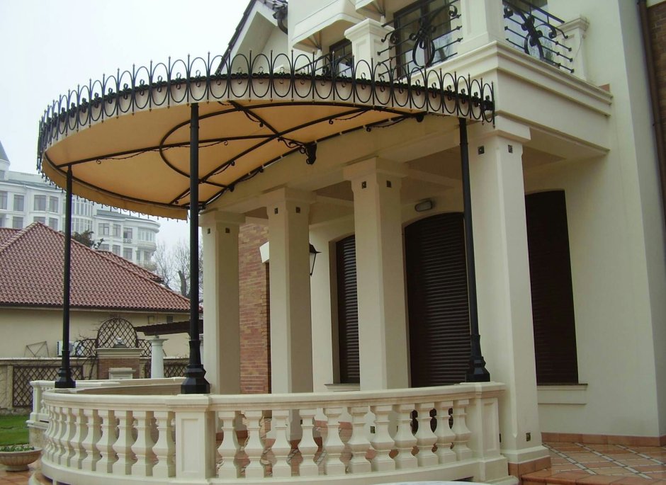Навес на балкон