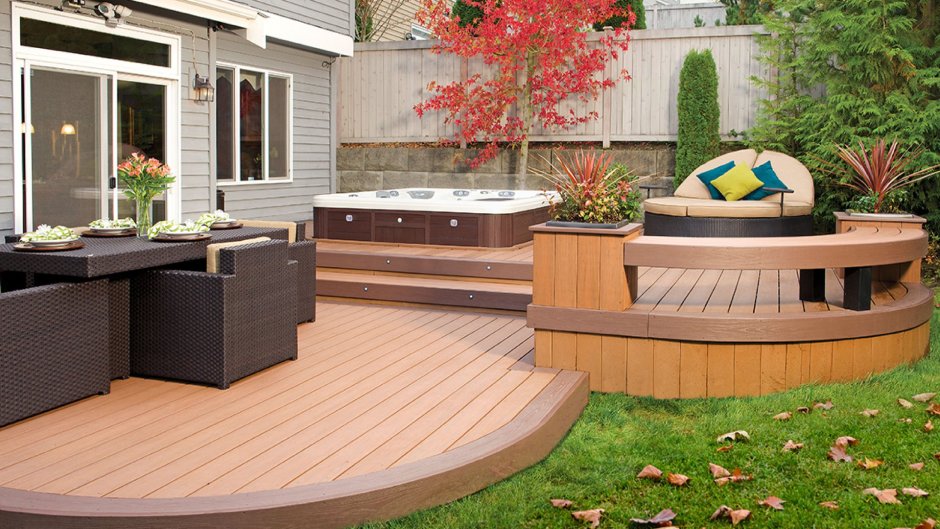 Полукруглая терраса