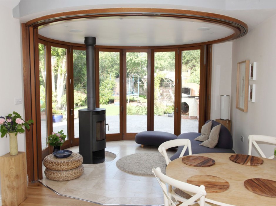 Круглая веранда