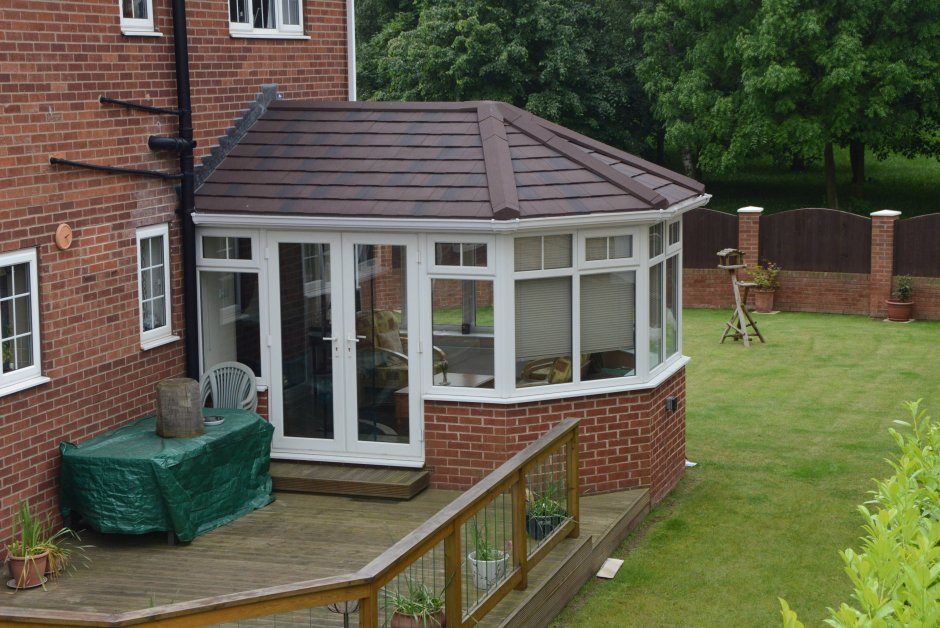 Терраса с эркером