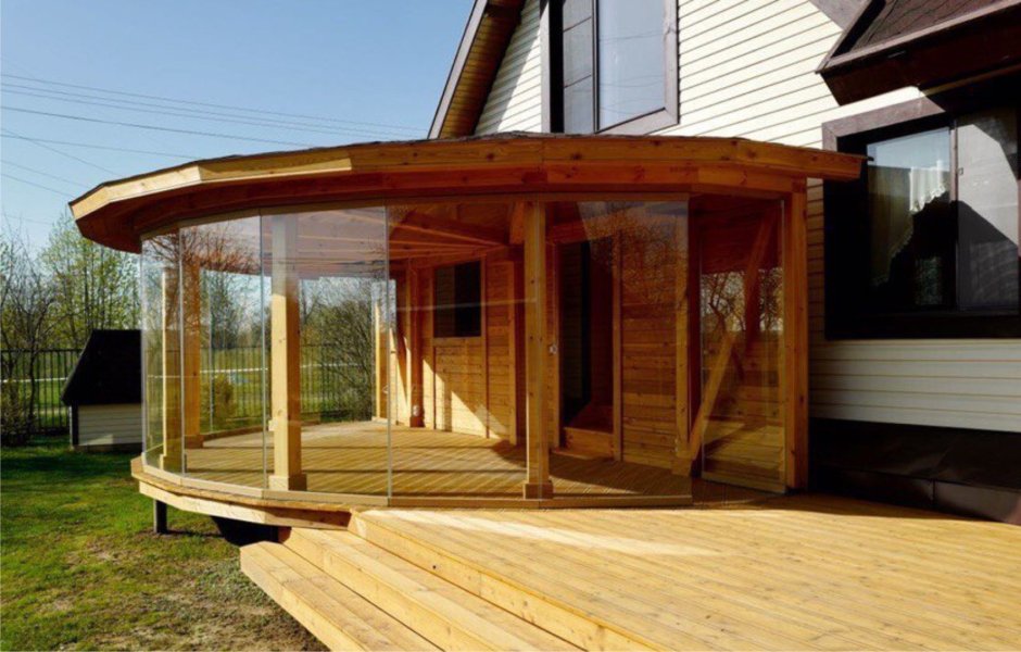 Остекление зимнего сада