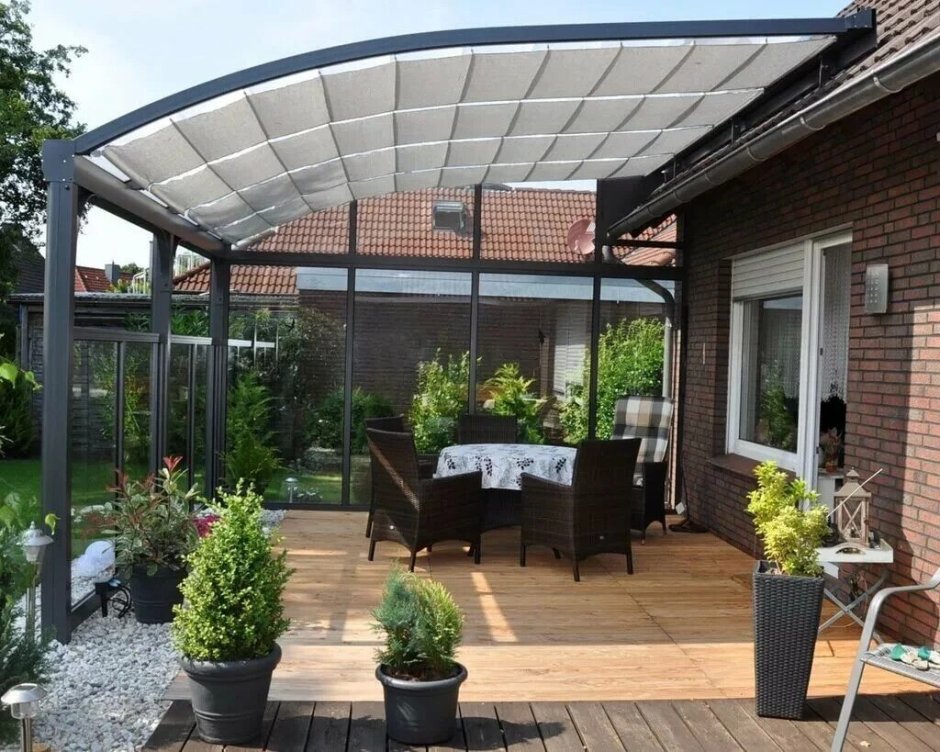 Терраса мебель в интерьере