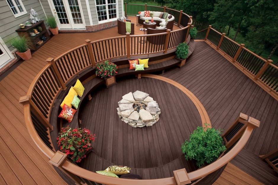 Терраса в средиземноморском стиле