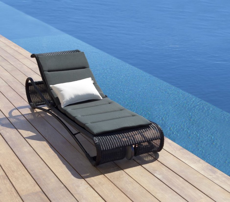 Шезлонг двухместный