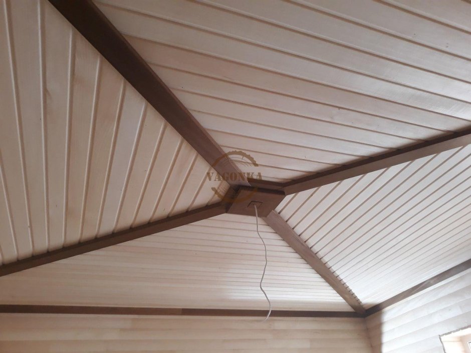 Вагонка штиль лиственница потолок