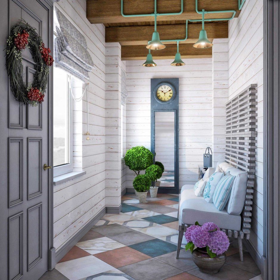 Тамбур прихожая в частном доме