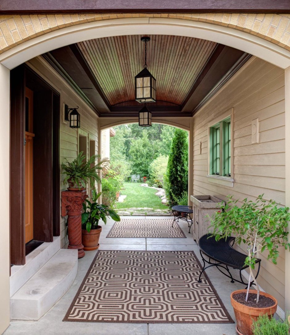 Терраса между домами