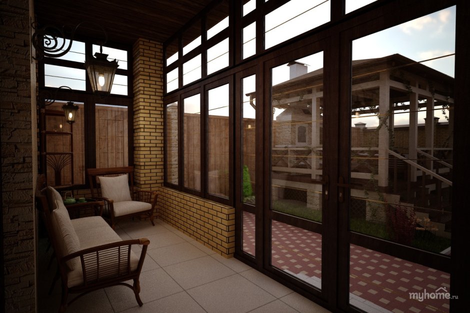 Тамбур 2х2 в частном доме